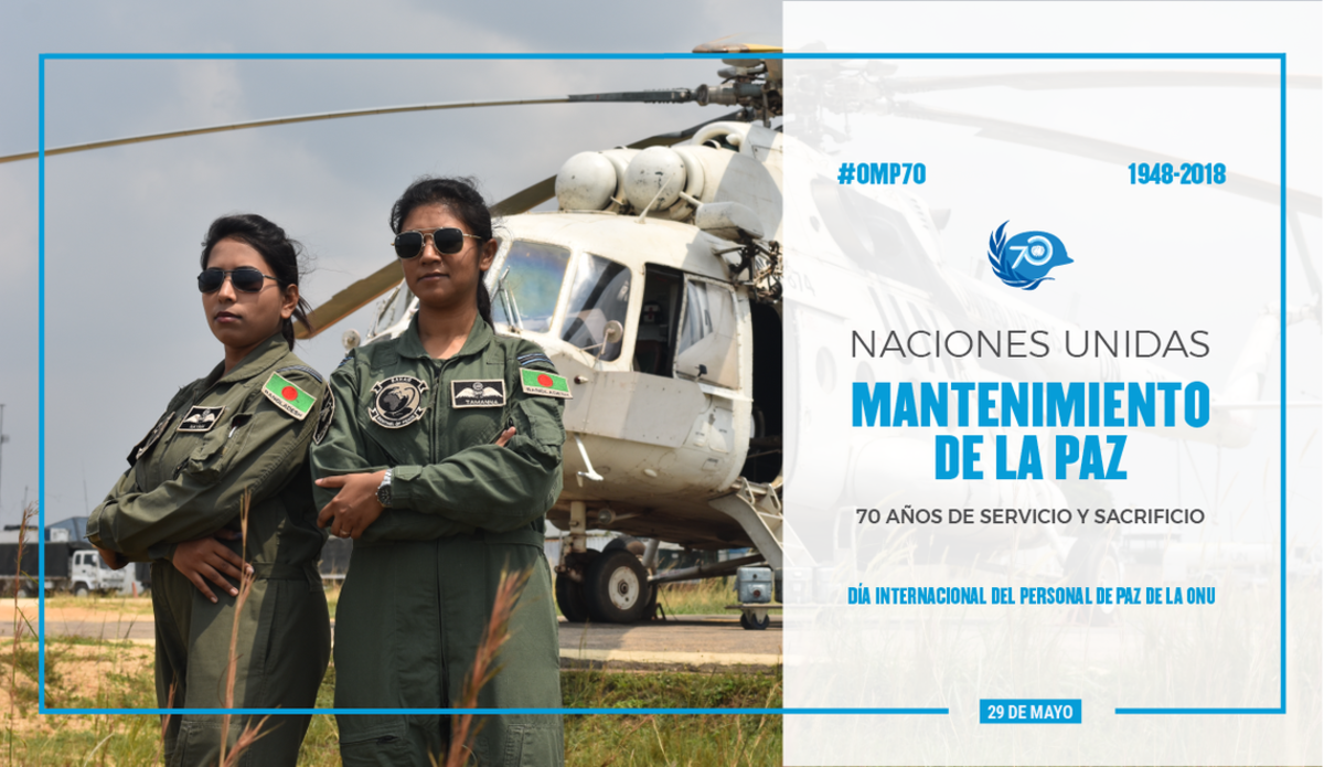 En 2017, Bangladesh envió a dos mujeres piloto de combate, las Tenientes de Aviación Nayma Haque y Tamanna-E-Lutfi a la misión de la ONU de la República Democrática del Congo, la MONUSCO. 